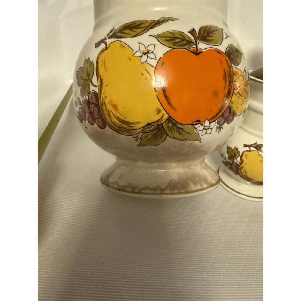 Vintage 1950’s Fruit festival canisters Webb Japan - Picture 6 of 15